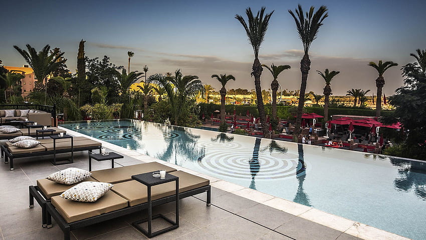 Hotel di lusso MARRAKECH – Sofitel Marrakech Lounge & Spa, Marrakech Sfondo HD
