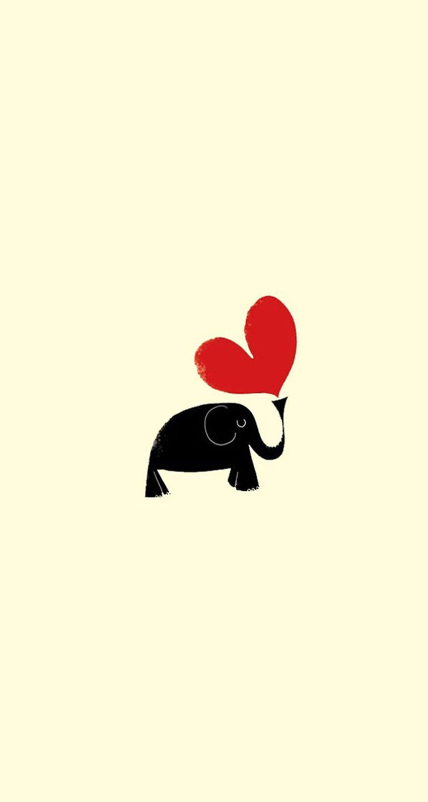Elephant For IPhone, Cute Cartoon Elephant HD phone wallpaper