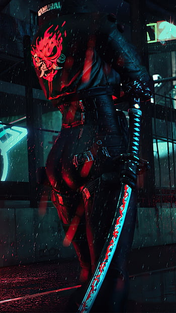 Cyberpunk Girl 4K Wallpaper iPhone HD Phone #7910i