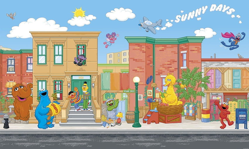 Sesame Street . Sesame Street, Cool Sesame Street HD wallpaper