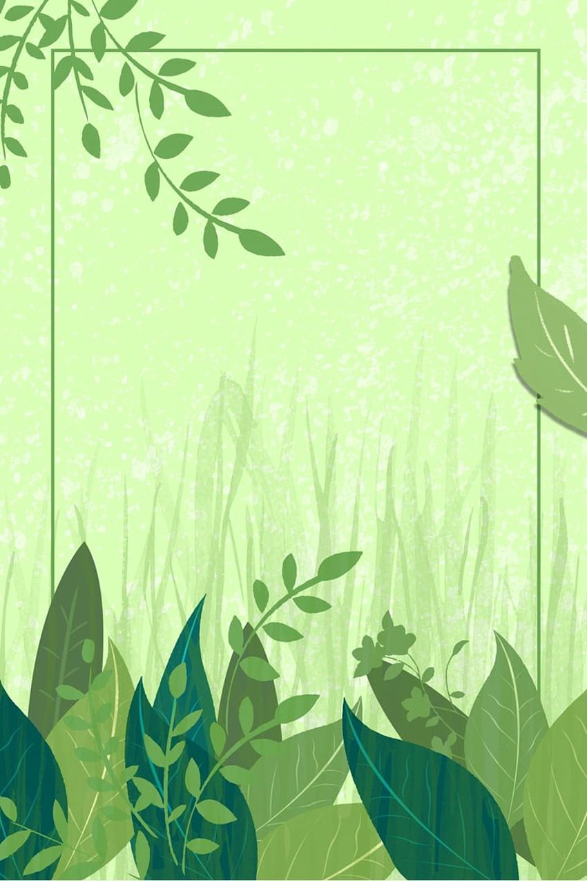 de banner de cartel de estilo minimalista verde floral. Diseño de simple, Diseño de , simple fondo de pantalla del teléfono