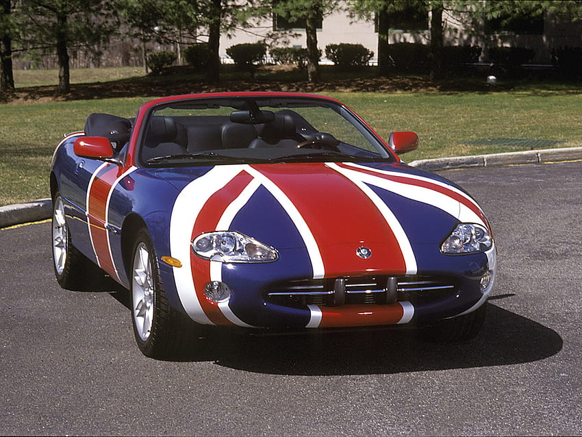 Jaguar XK8: Austin Powers, britisch, Auto, schnell, cool, sportlich HD-Hintergrundbild