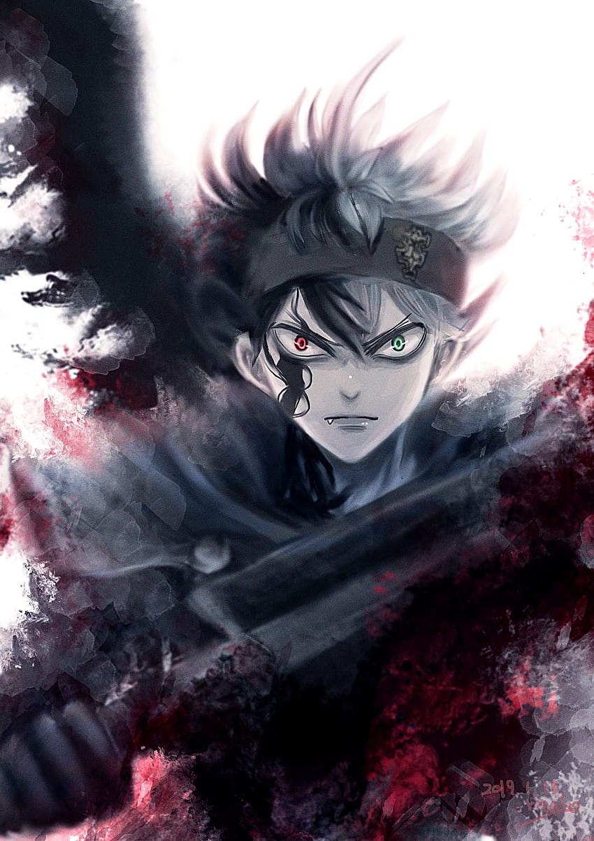 Black Asta Black Clover Anime Wallpaper 4k HD ID:6846