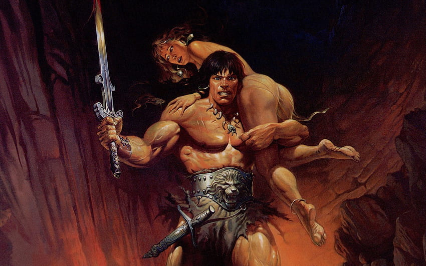 Conan The Barbarian Original Art, Conan the Destroyer HD wallpaper