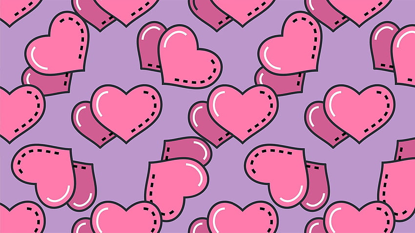 Only Love Hearts Chromebook HD wallpaper  Pxfuel