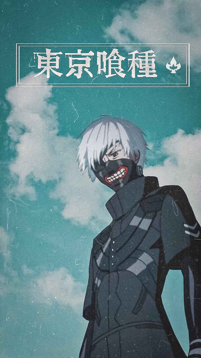 애니메이션 Tokyo Ghoul, Kaneki Aesthetic HD 전화 배경 화면