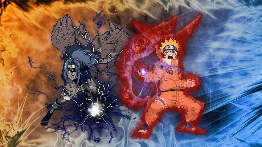 Kid Naruto Vs Sasuke, Child Naruto HD wallpaper