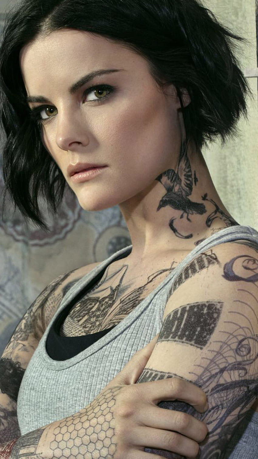 Jaimie Alexander, hollywood actress, brand, tattooed HD phone wallpaper