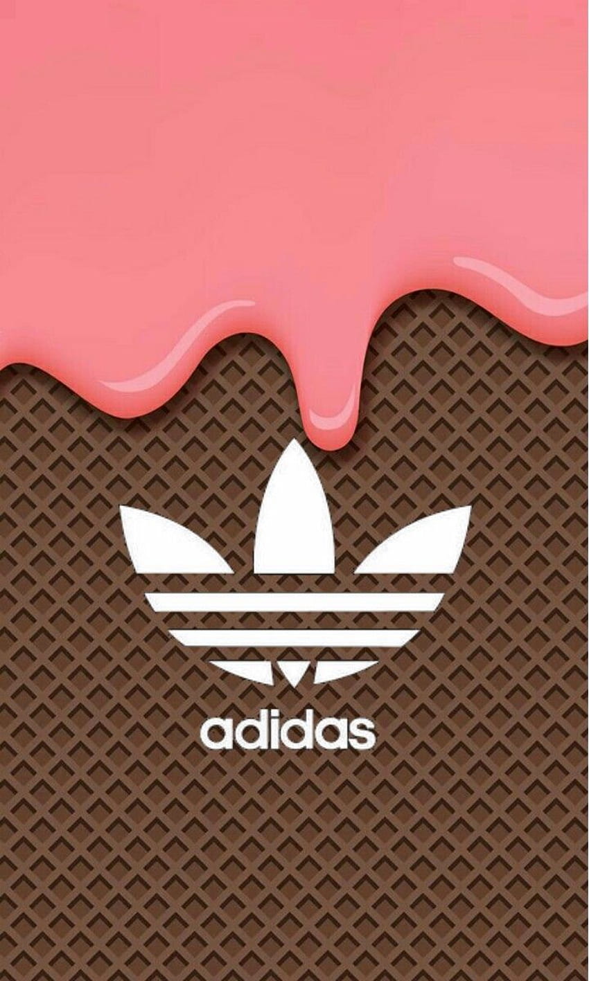 Adidas, Pink Adidas Logo HD phone wallpaper