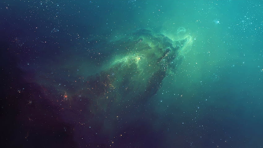 hipster blue galaxy background