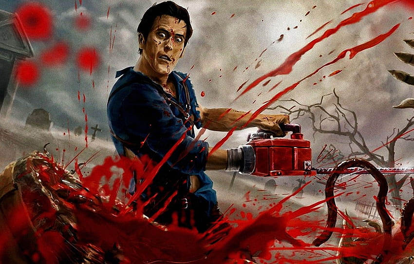 Ash Williams Lord Arthur Annie Knowby 4K HD Evil Dead The Game Wallpapers, HD Wallpapers