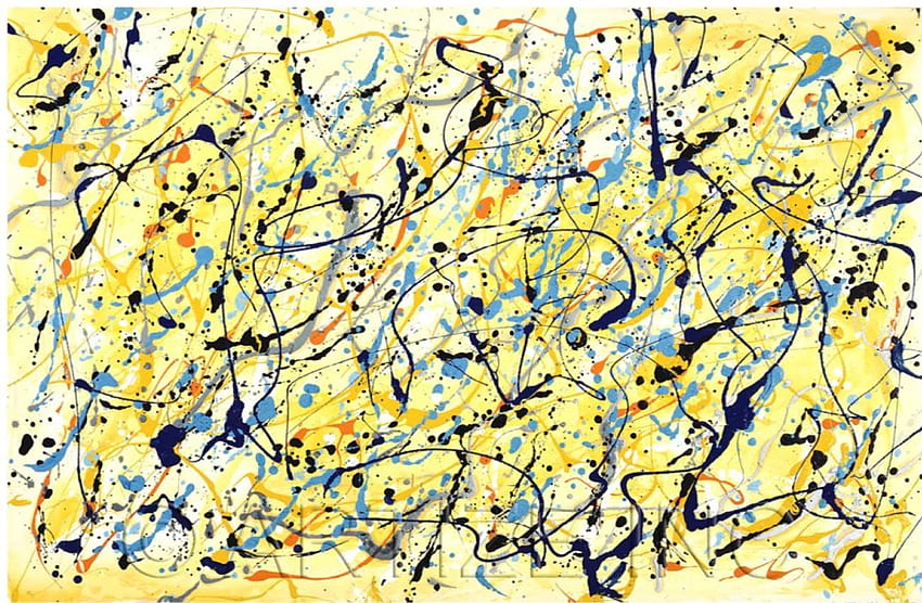 Art Monaco Magazin. Jackson Pollock: Ein Meister des Chaos und der Ordnung, Jackson Pollock Painting HD-Hintergrundbild