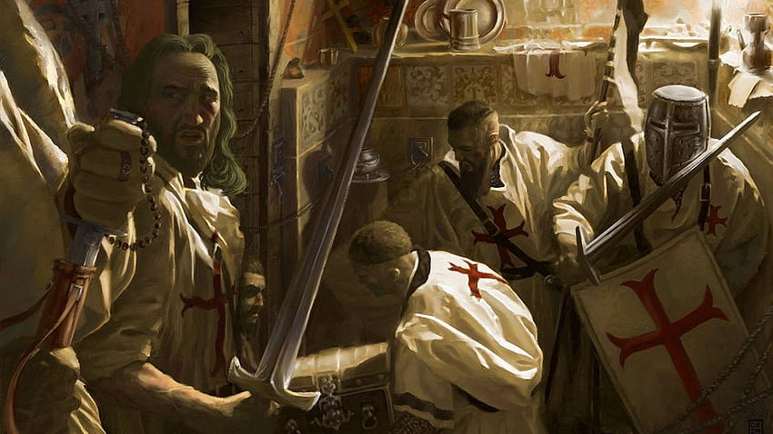 Ksatria hitam . . Templar ksatria Wallpaper HD
