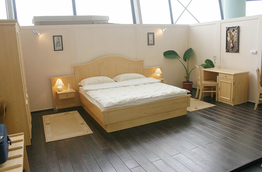 Interior, , , Glass, Roof, Bedroom, Attic HD wallpaper