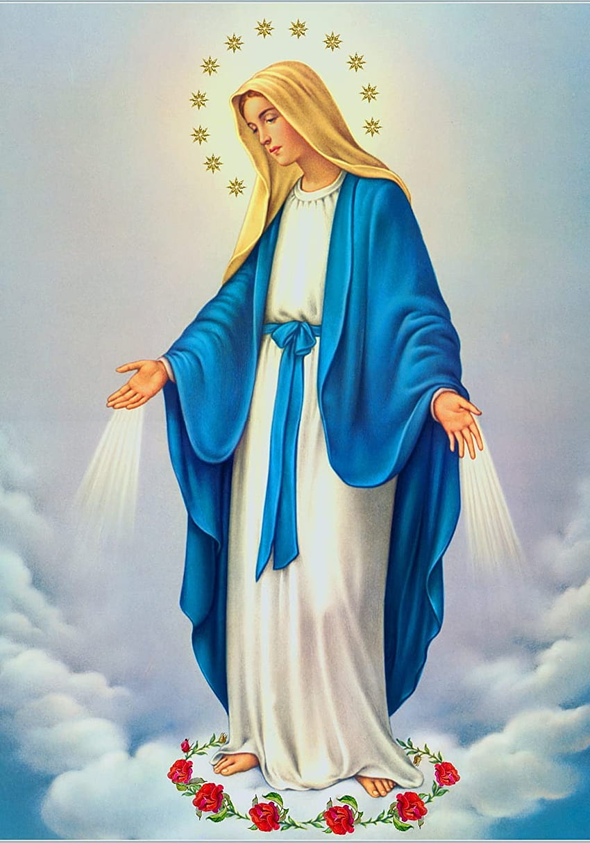 Our Lady Immaculate Conception of Mary POSTER, Holy Mary HD phone wallpaper
