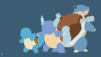 Pokemon Wartortle, blue, dragon, anime, supreme, evulation squartle, HD  phone wallpaper