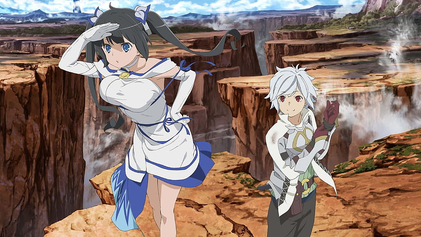 Hestia Bell Cranel DanMachi, Is It Wrong To Pick Up Girls In a Dungeon? HD wallpaper
