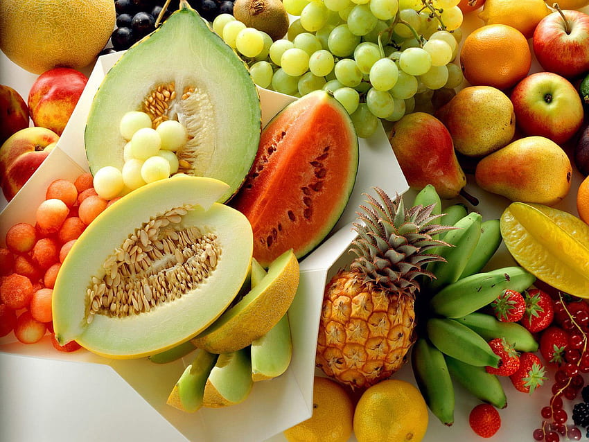 Obst, Essen, lecker, lecker HD-Hintergrundbild