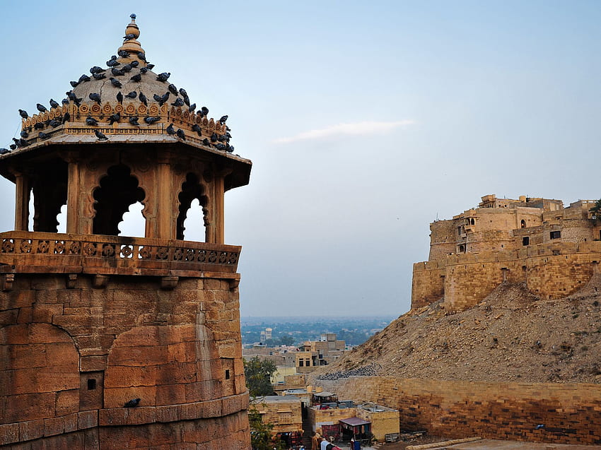 JAISALMER, INDIA – NOV. 30, 2019: View of a narrow lane from The Patwon ki  Haveli, It is the largest Haveli in Jaisalmer, Rajasthan Stock Photo - Alamy