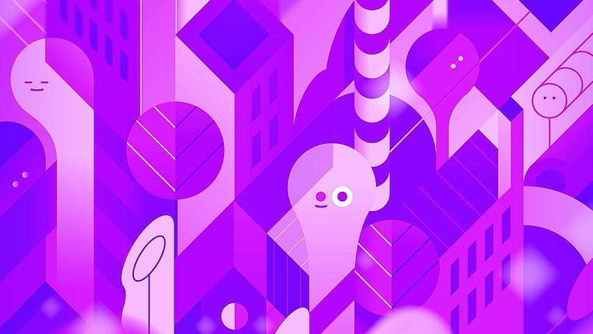 ノートパソコン用。 android lollipop lg, かわいい紫 高画質の壁紙