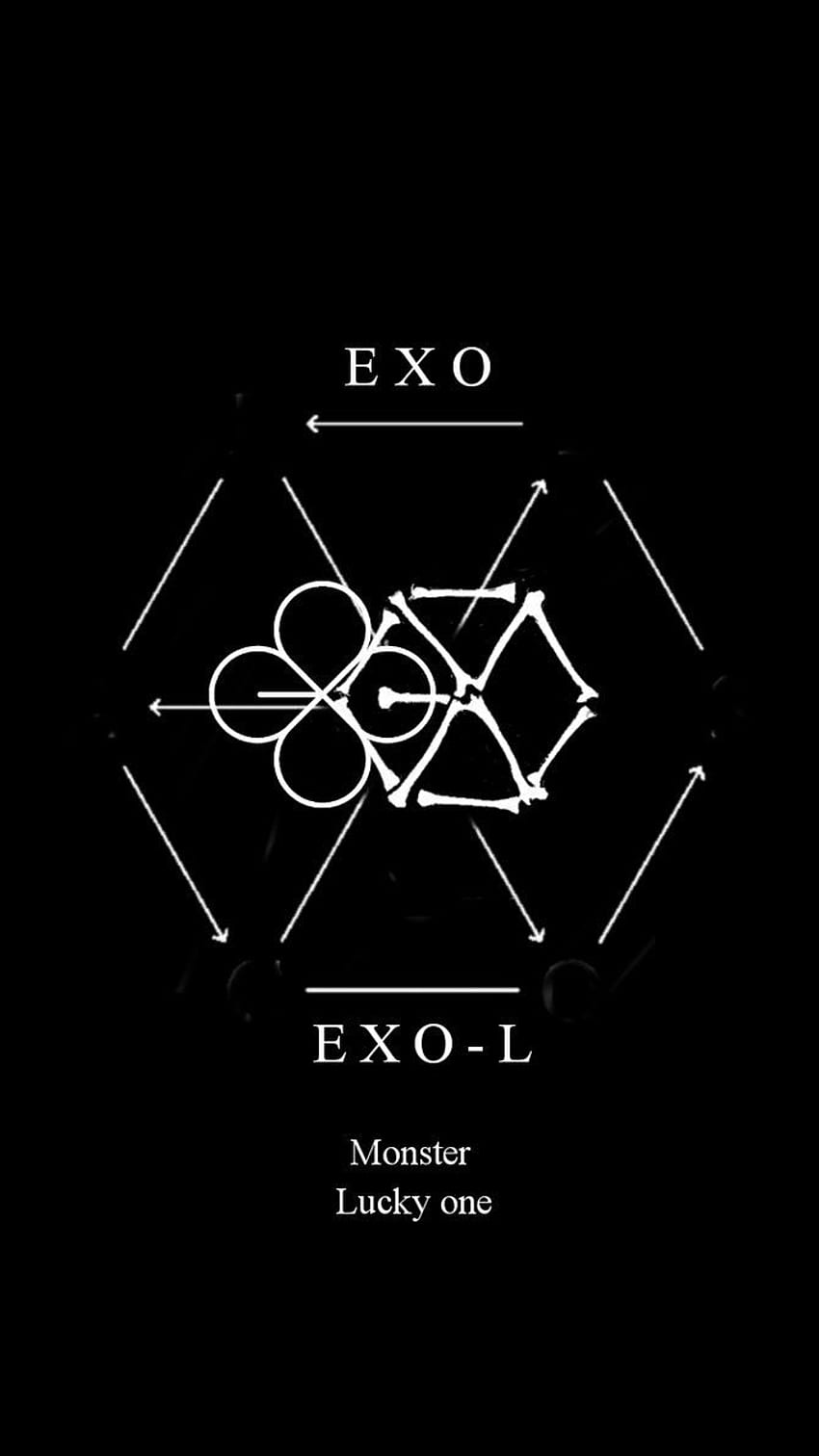 Exo logo 2016 (Black). Exo logo , Exo logo, Exo, EXO Symbol HD phone ...