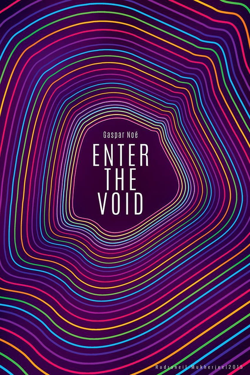 Plakat Enter The Void autorstwa UltraShiva. Grafika filmowa, Plakat filmowy, Plakat Tapeta na telefon HD