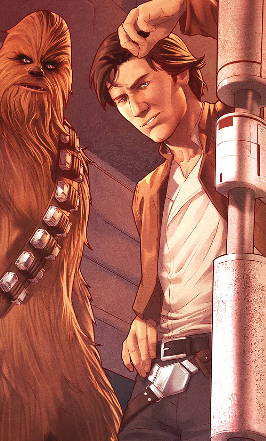 Star Wars Han Solo And Chewbacca iPhone 6 plus , Superheroes , , and Background HD phone wallpaper