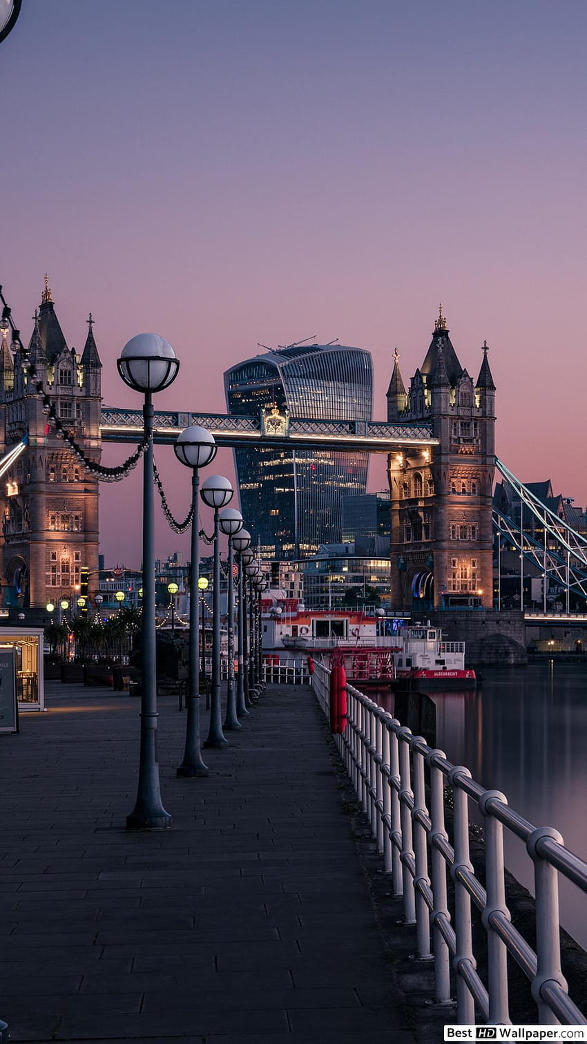 Londyn iPhone 6 Galerie — Tower Bridge — i tło, Londyn Natura Tapeta na telefon HD