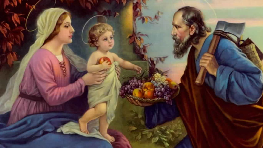 Of The Holy Family Of Jesus Mary And Joseph, Saint Joseph HD wallpaper