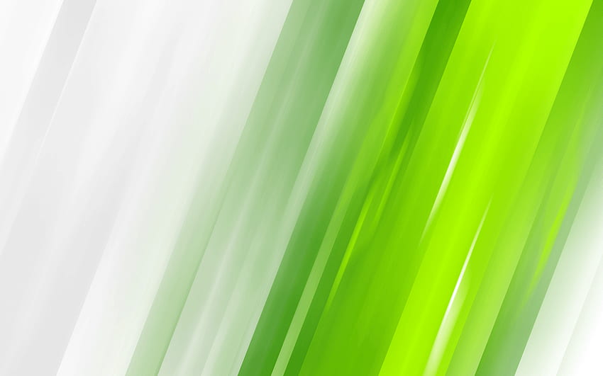 Зелено, Бяло Зелено HD тапет