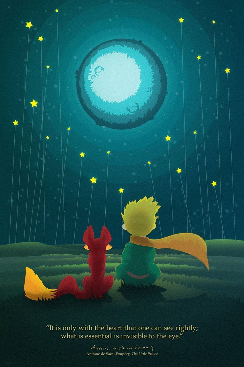 The Little Prince by blackcrow03. Little Prince in 2019, The Little Prince Fox HD phone wallpaper