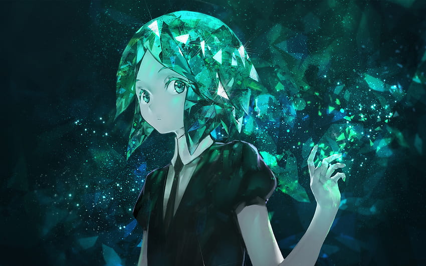 Phosphophyllite, , manga, Land of the Lustrous, art, Houseki no Kuni for with resolution . High Quality HD wallpaper