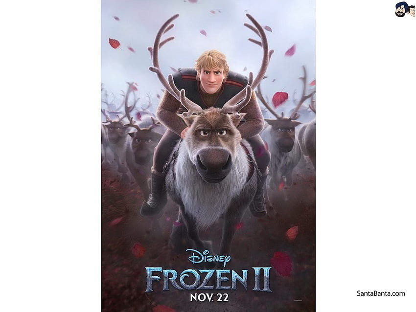 Jonathan Groff as Kristoff in Disney`s animated movie, Frozen 2 HD wallpaper