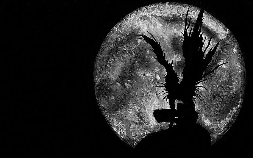 Death Note, Ryuk, Moon / and Mobile Background, Death Note Movie Ryuk HD wallpaper