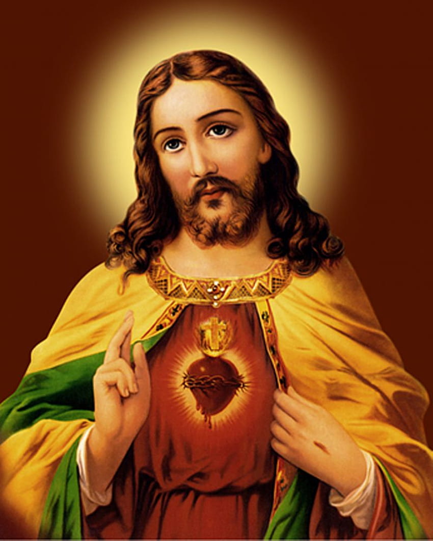 Heiligstes Herz Jesu HD-Handy-Hintergrundbild