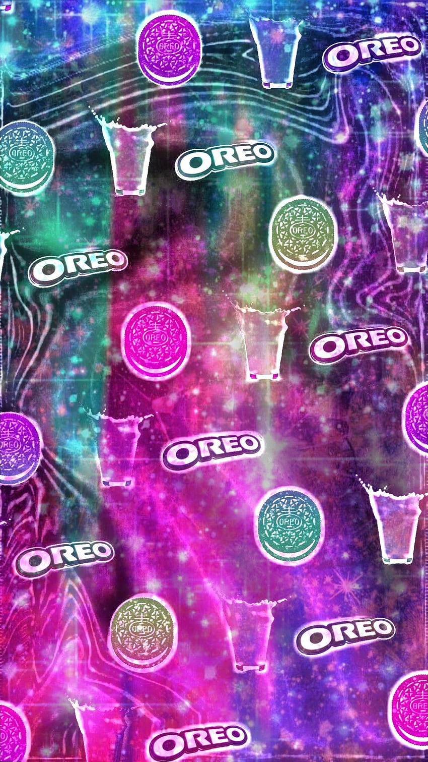 Colorful Galaxy Oreos, made by me HD phone wallpaper