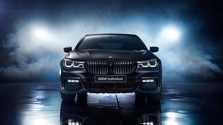 BMW Serie 7 Black Ice Edition. Auto fondo de pantalla