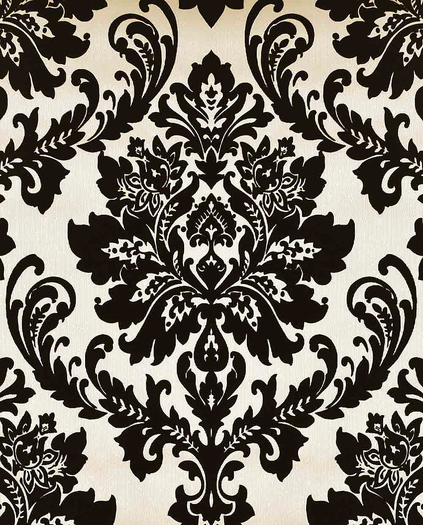 Black and cream damask HD wallpapers | Pxfuel