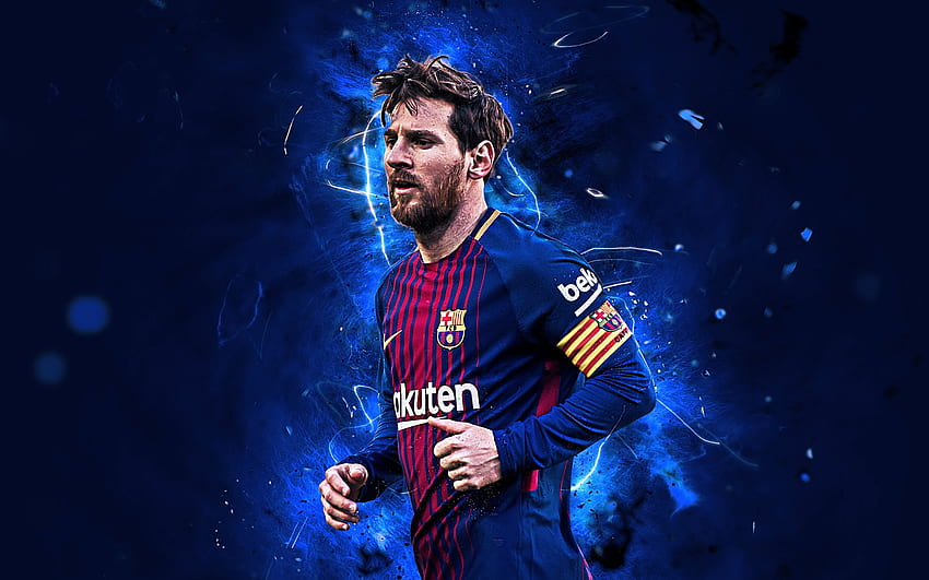 Lionel Messi . Tło Tapeta HD