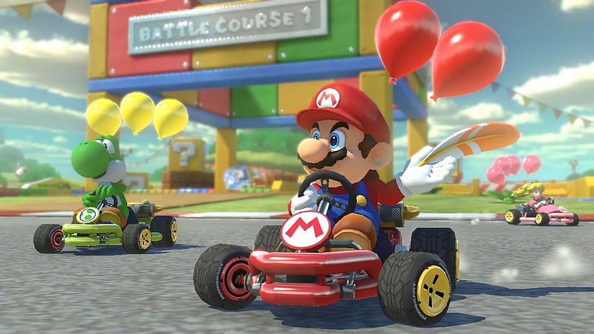 Mario Kart 8 Deluxe . Background ., Mario Kart 7 HD wallpaper
