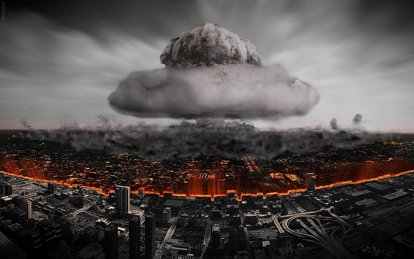 Nuclear Bomb Explosion, Atomic Bomb Explosion HD wallpaper