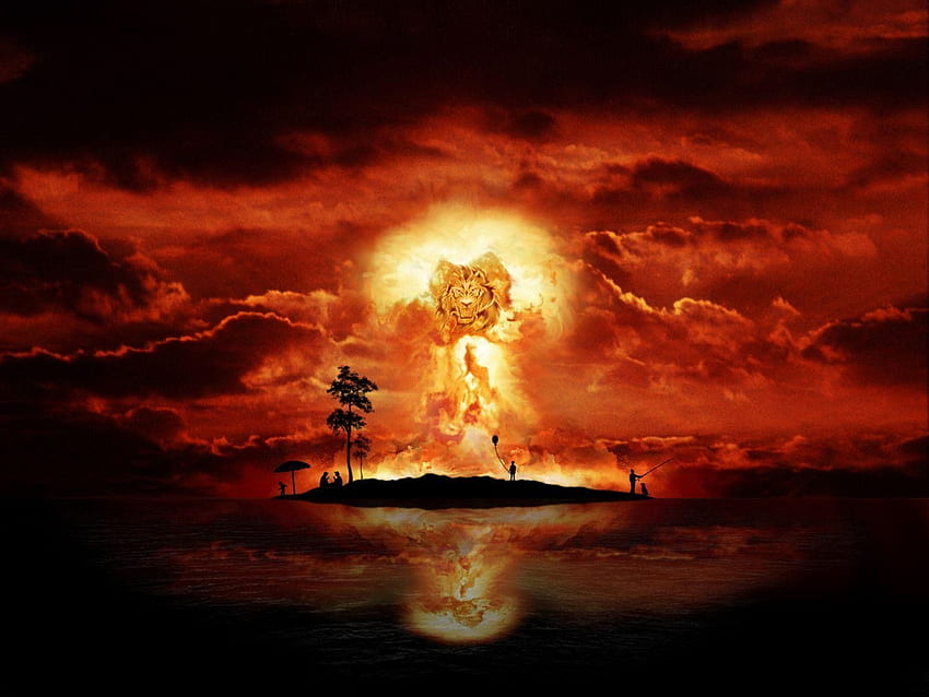 Nuclear Melhor da explosão nuclear deste ano - Esquerda do Hudson, explosão nuclear papel de parede HD