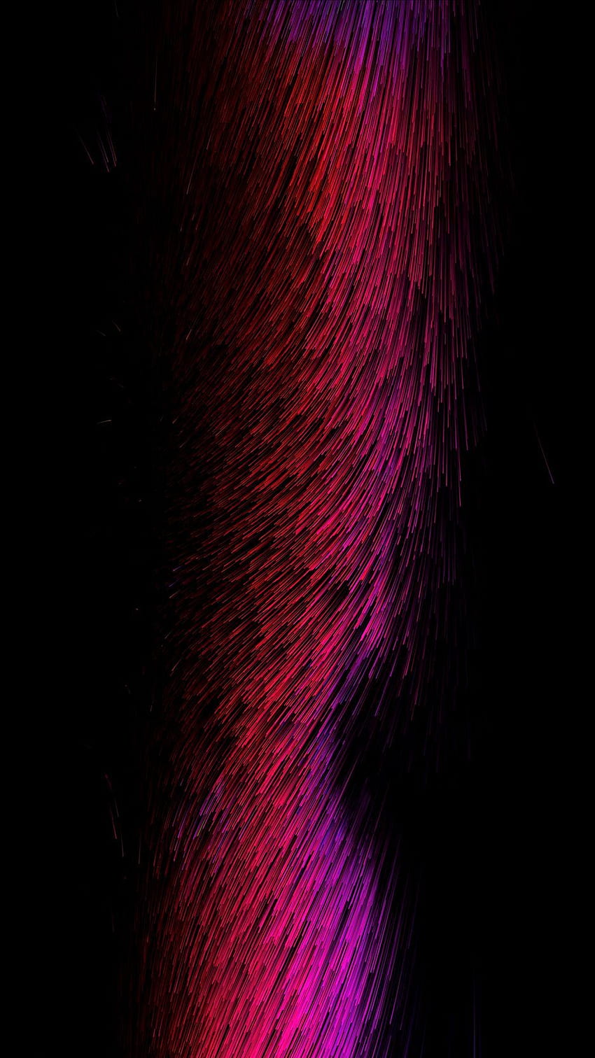 lines, threads, glow, red, pink, dark HD phone wallpaper