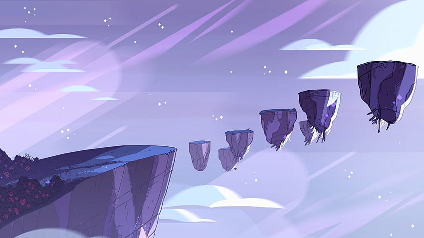 Steven Universe, Crystal Purple Aesthetic HD wallpaper