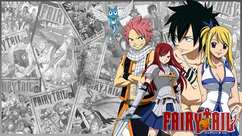 Download Fairy Tail Iphone Anime Characters Poster Wallpaper