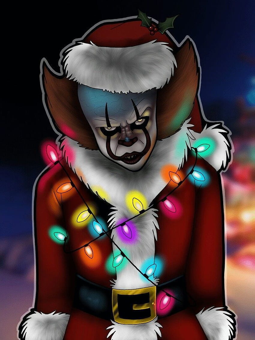 Pennywise in 2020. Christmas horror, Creepy christmas, Scary christmas, Horror Villains HD phone wallpaper