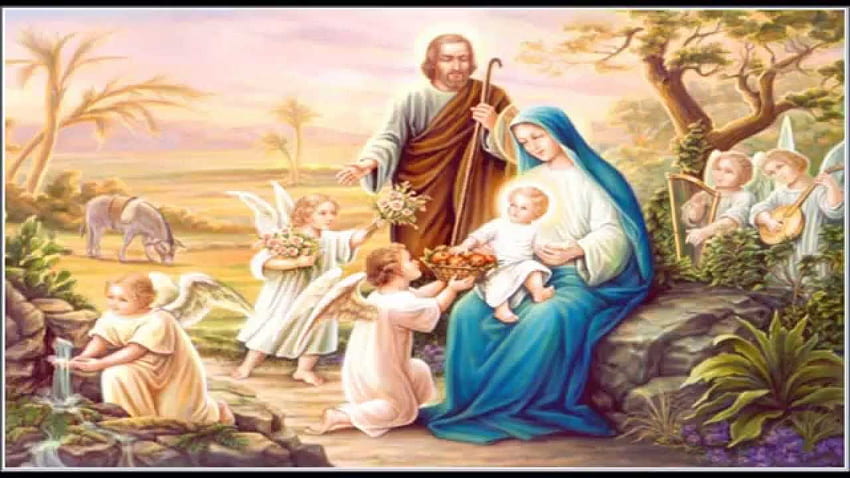 Aa Gaya Christmas Ka Tyohaar Poem. Hindi Poem for Christmas, Holy Family Nativity HD wallpaper