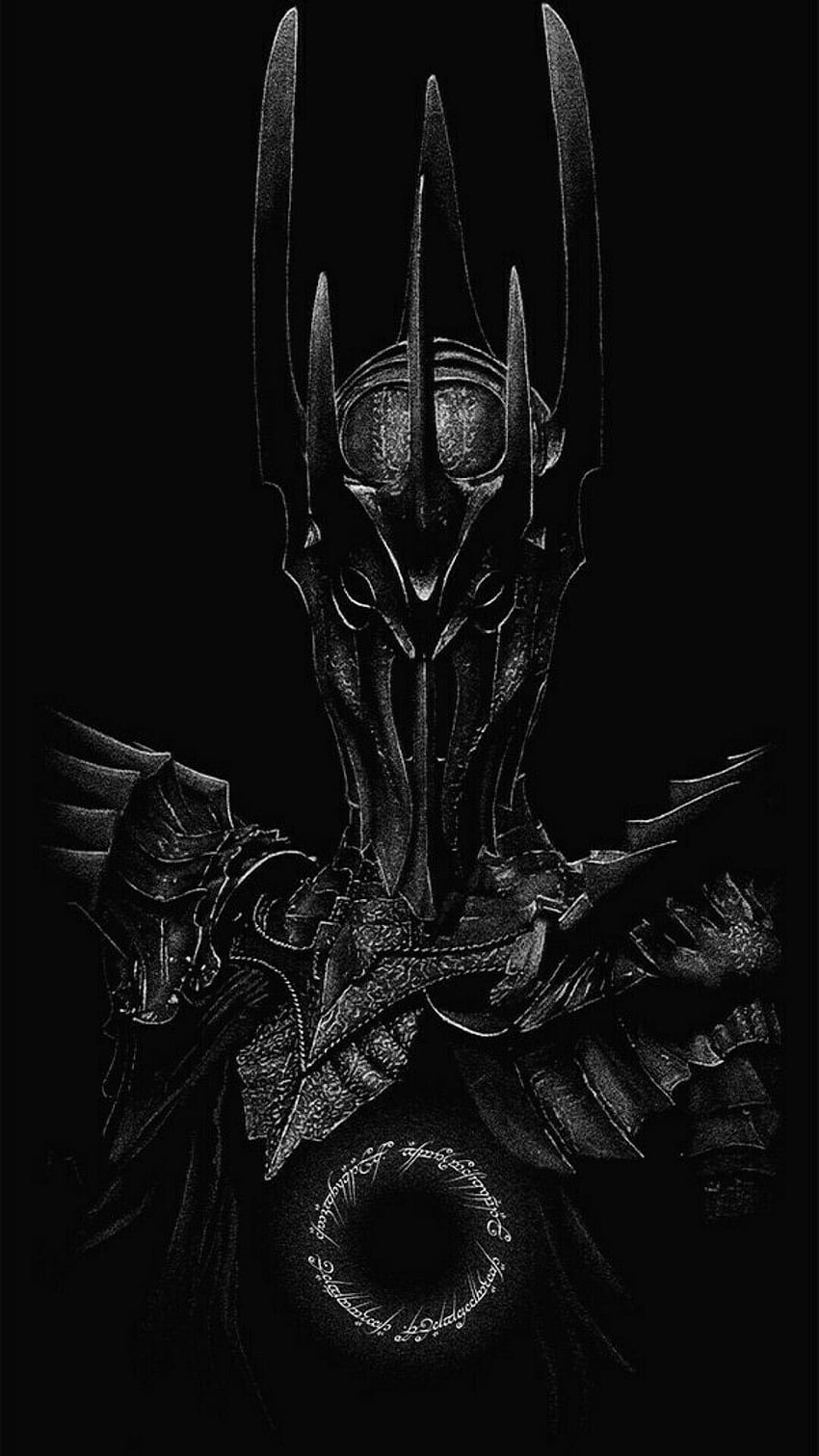 Wallpaper ID 729880  1080P of Dark lord the arts Sauron rings free  download