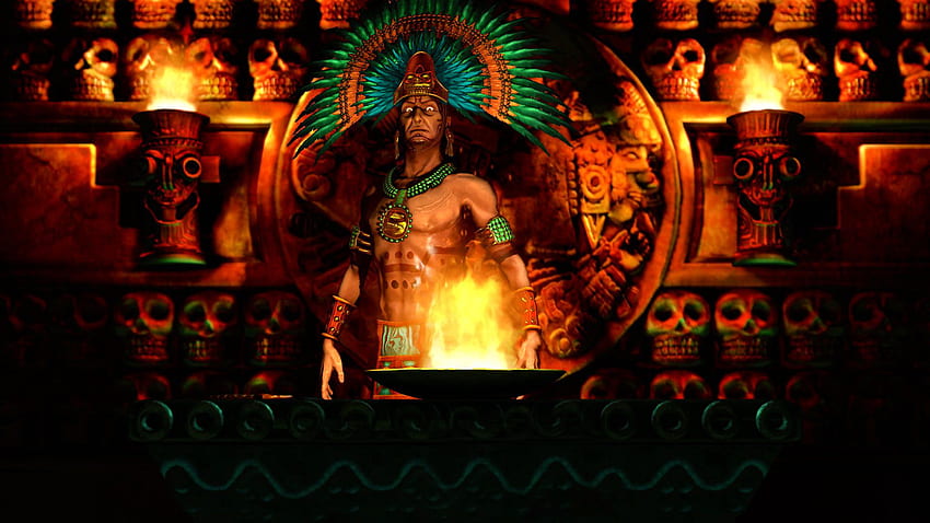 Aztec Warrior Background for , Aztec HD wallpaper