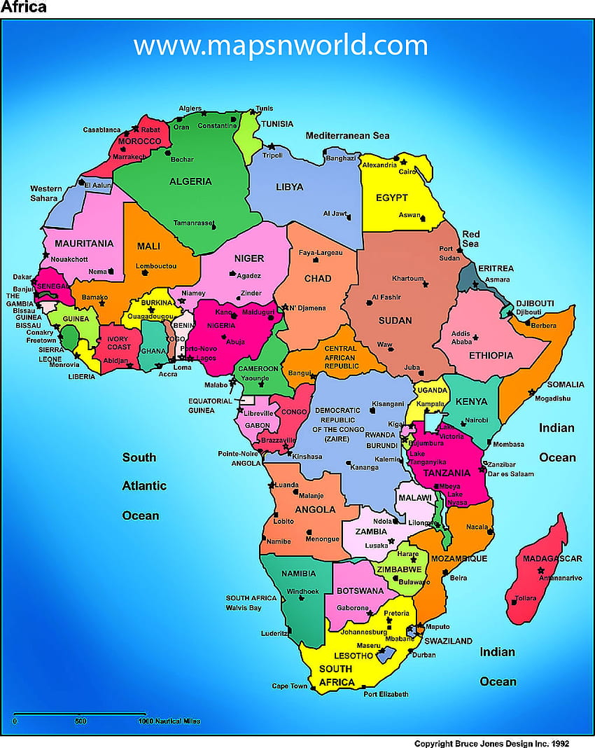 Световна политическа карта [] за вашия мобилен телефон и таблет. Разгледайте картата на Африка. Южна Африка, Кейптаун Южна Африка, карта на Африка HD тапет за телефон